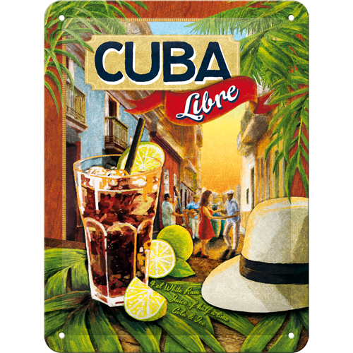 Cuba Libre - liten skylt